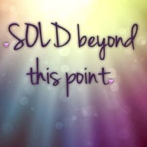 Everything past this point has been sold!❤️